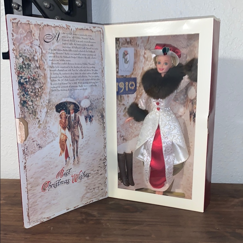 Holiday Doll with Red and White Outfit, from 1910 Best Wishes collection